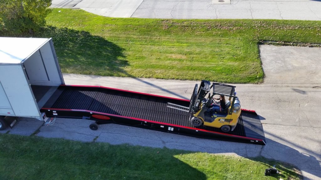 The types of car placement on loading and unloading.